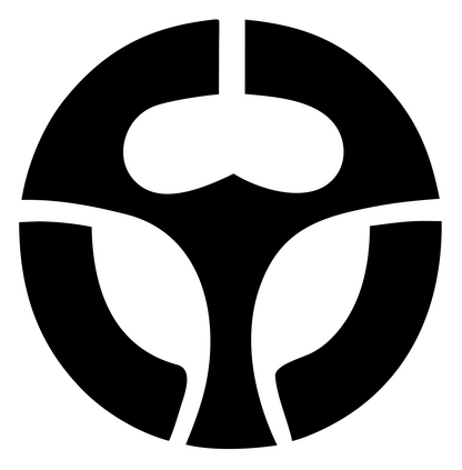 Steering Wheel Drone Mark #ffffff/#000000