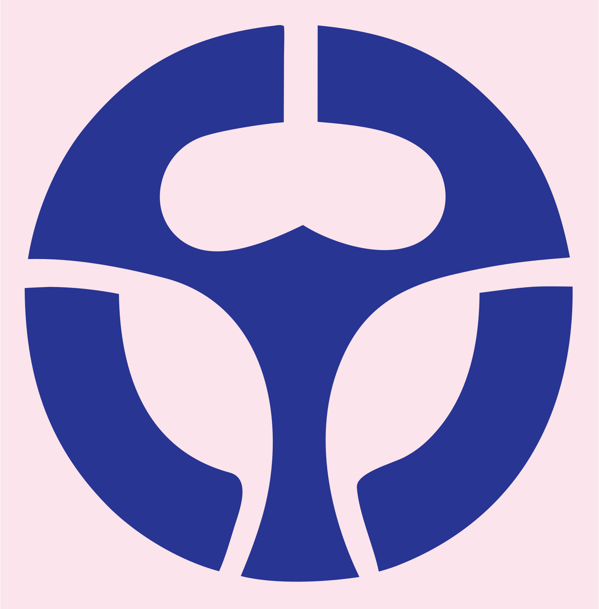 Steering Wheel Drone Mark #fce4ec/#283593