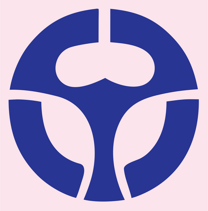 Steering Wheel Drone Mark #fce4ec/#283593