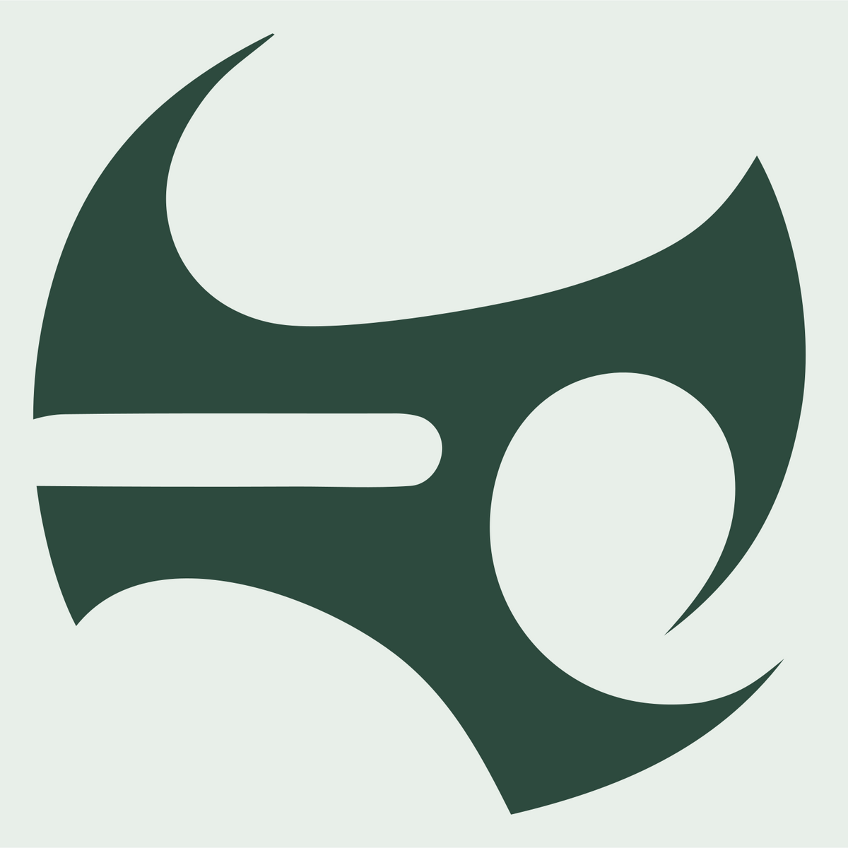 Shuriken Drone Blade Mark #e8efe9/#2d4a3e