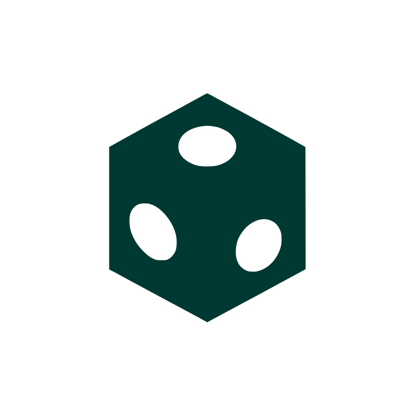 Dice Cube Logo #003932