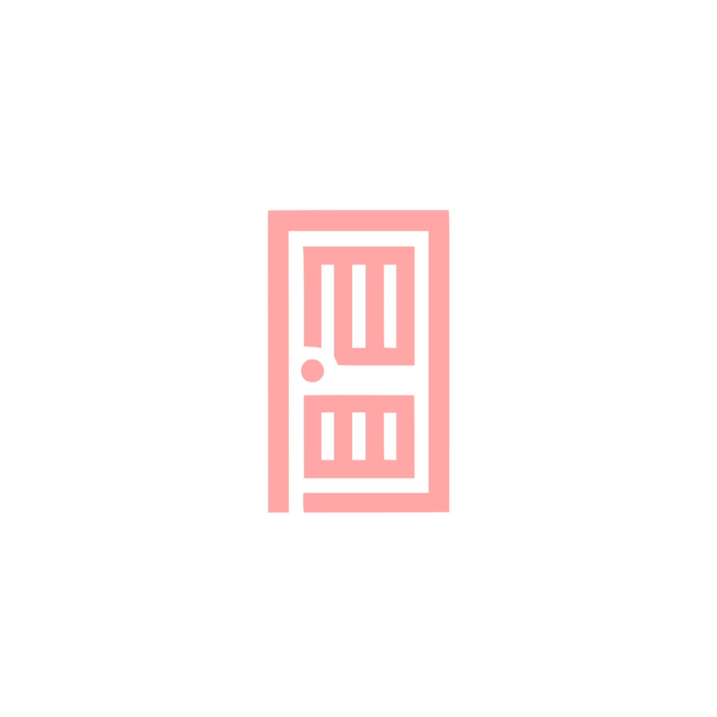 Door Logo #ffa6a6