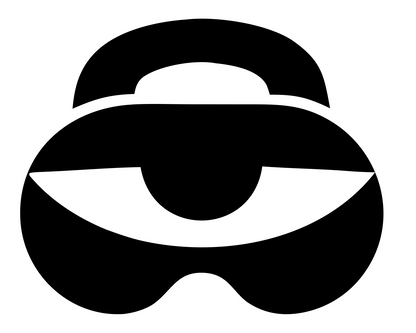 Bold VR Goggles Crest #ffffff/#000000