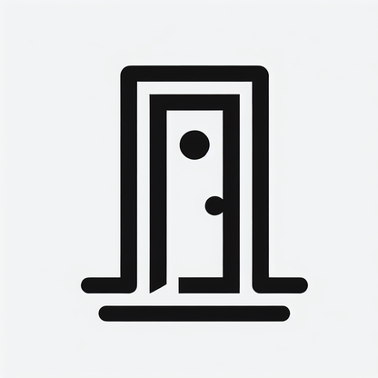 Abstract Door Logo
