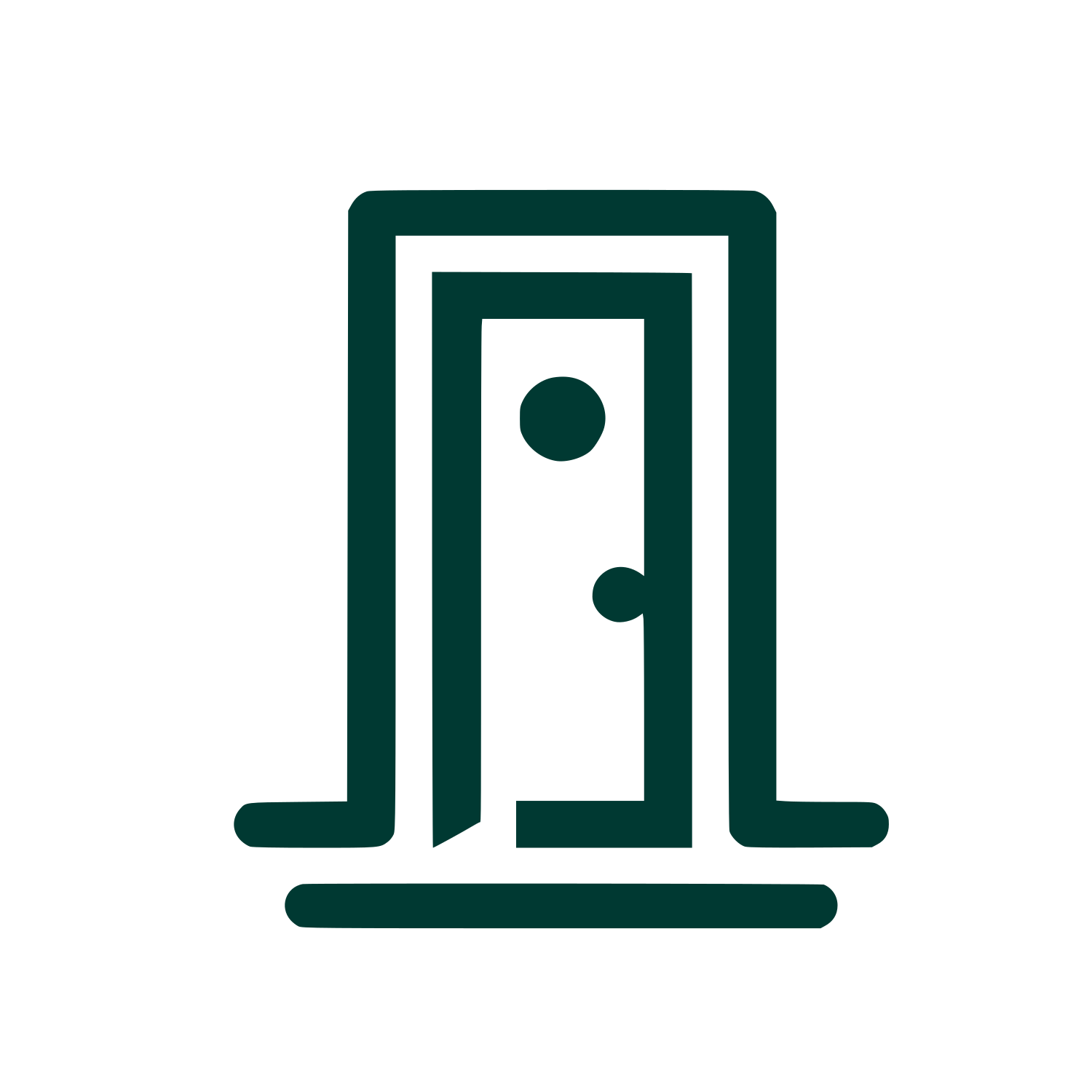 Abstract Door Logo #003932