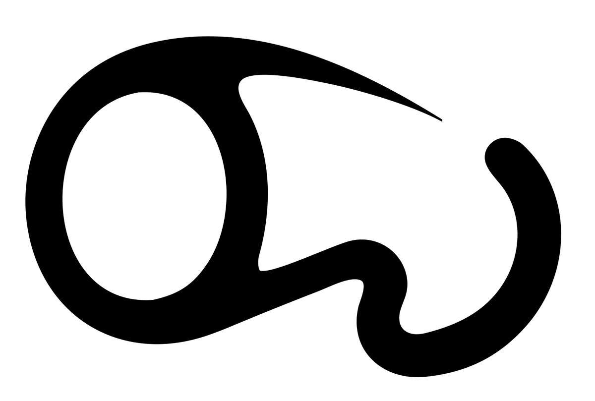 Fluid VR Headset Side Crest #ffffff/#000000
