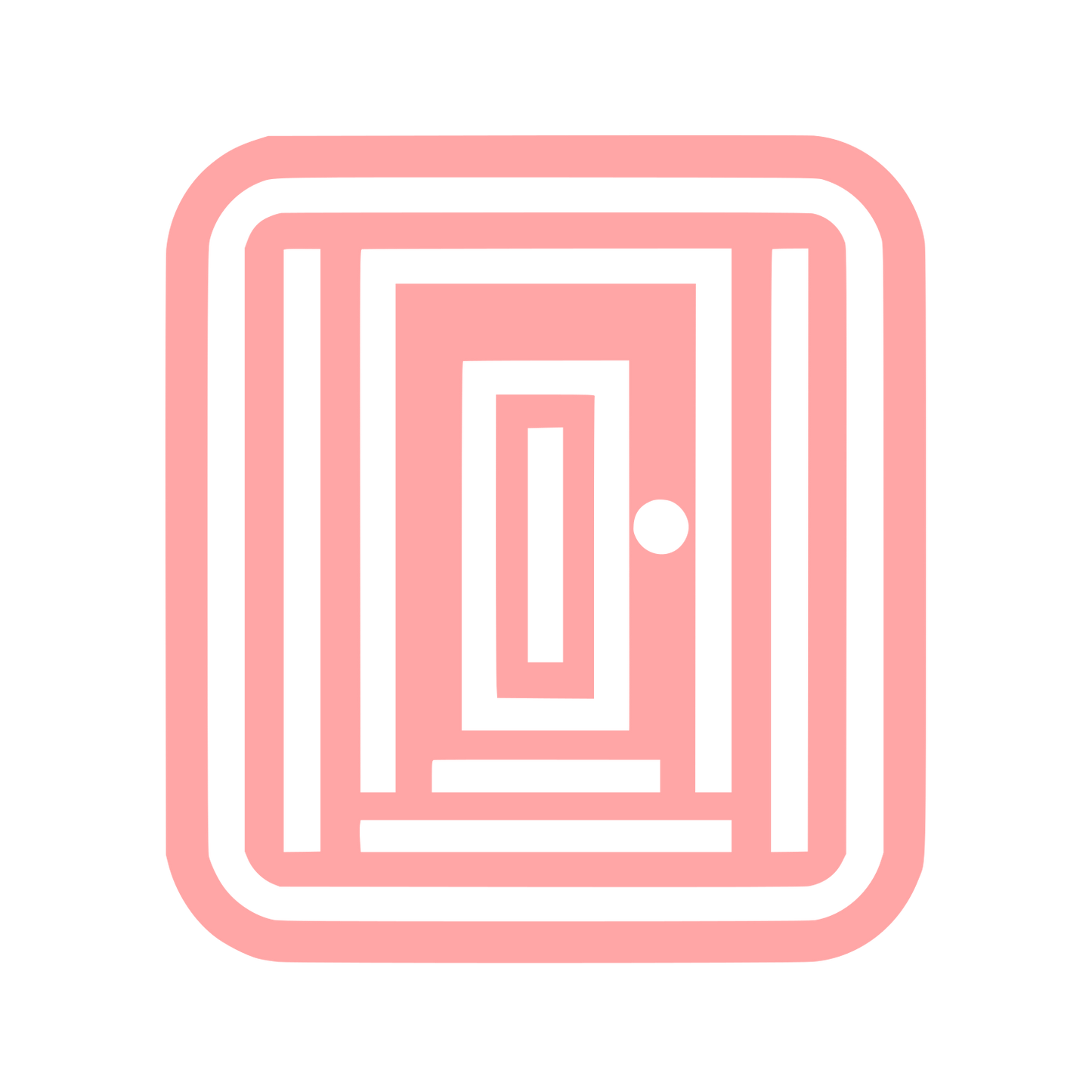 Door Logo #ffa6a6