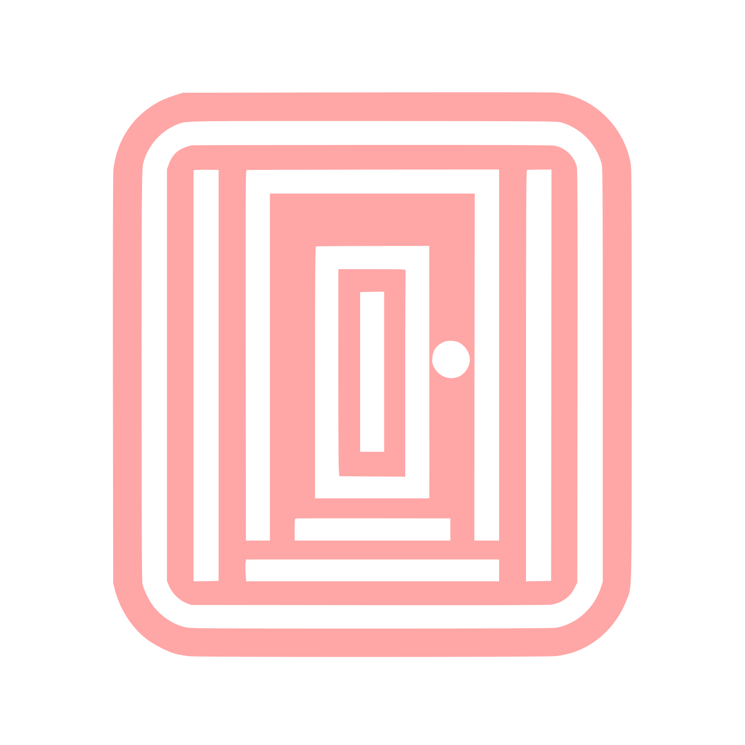 Door Logo #ffa6a6