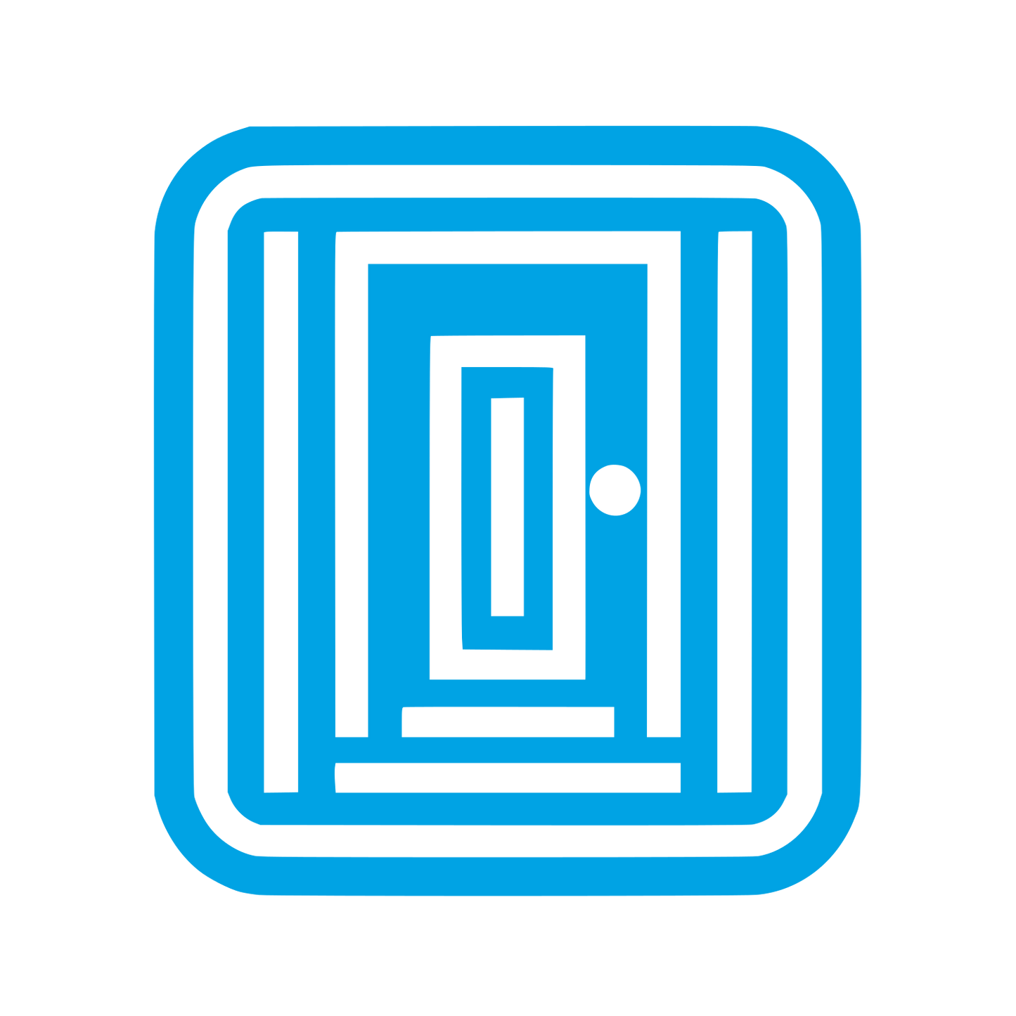 Door Logo #00a3e4