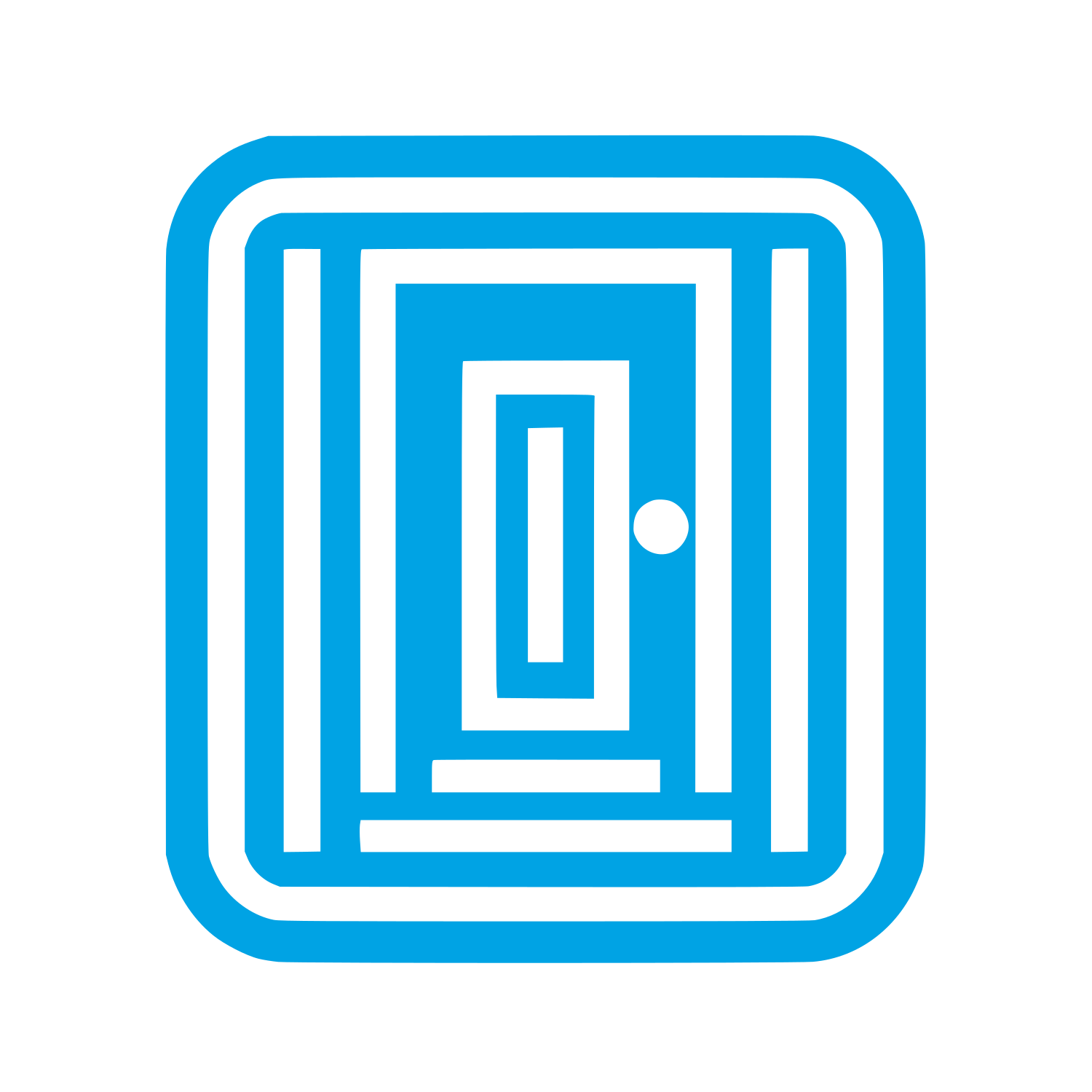 Door Logo #00a3e4