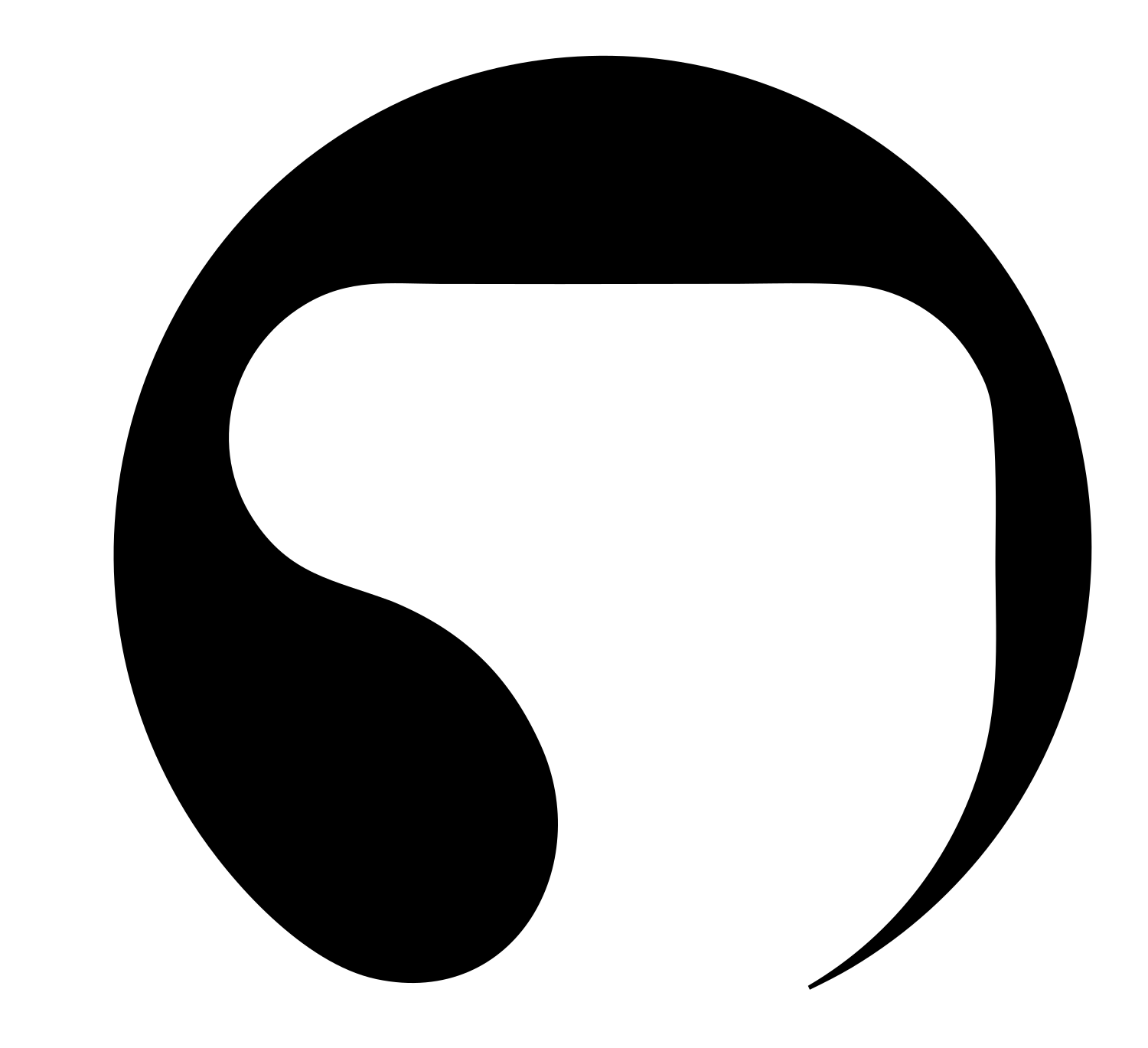 Negative Space VR Goggles Mark #ffffff/#000000