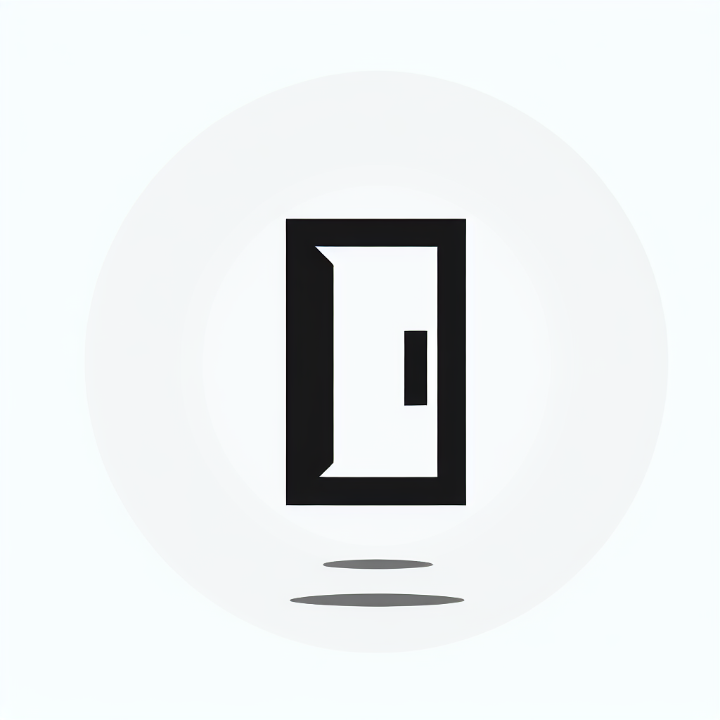 Minimalist Door Logo