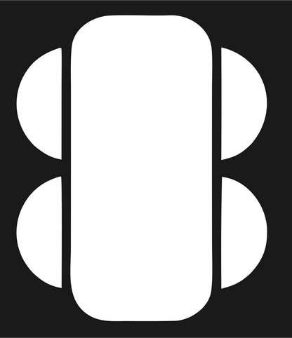 Blocky VR Headset Icon #1a1a1a/#ffffff
