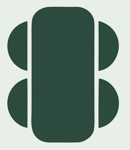 Blocky VR Headset Icon #e8efe9/#2d4a3e