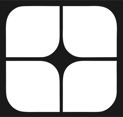Bold Grid Panel Mark #1a1a1a/#ffffff