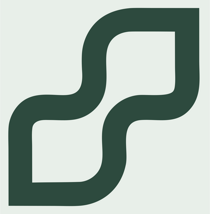 Monoline S-Shape Panel Mark #e8efe9/#2d4a3e