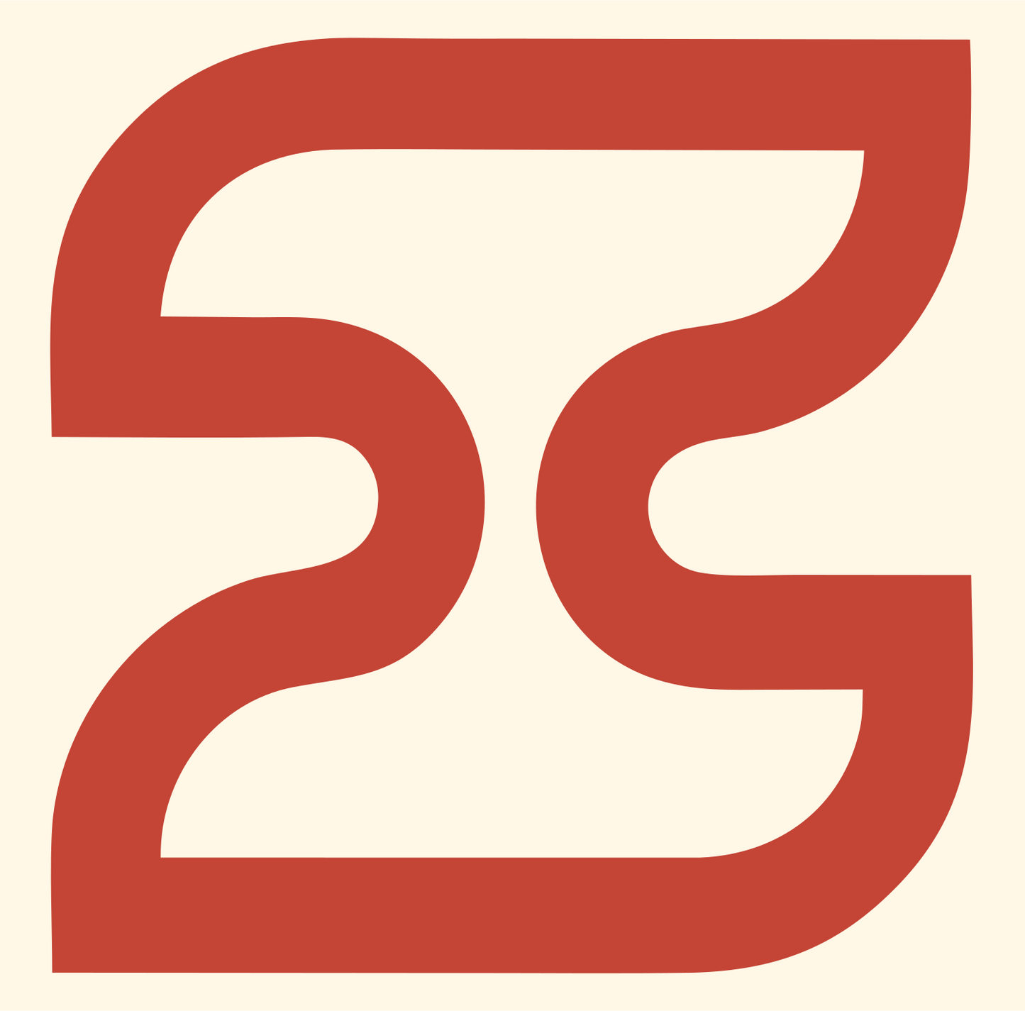 Monoline Z-Wave Panel Mark #fff8e7/#c44536