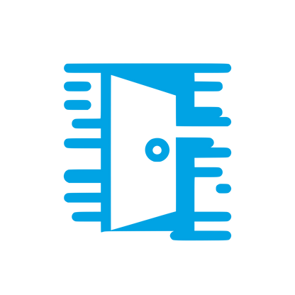Door Logo #00a3e4