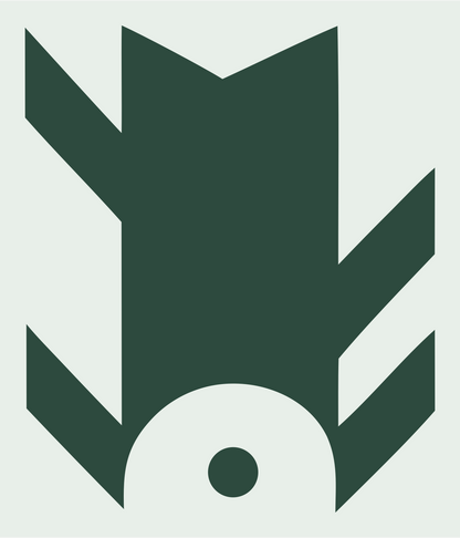 Bold Meteor Solar Panel Mark #e8efe9/#2d4a3e