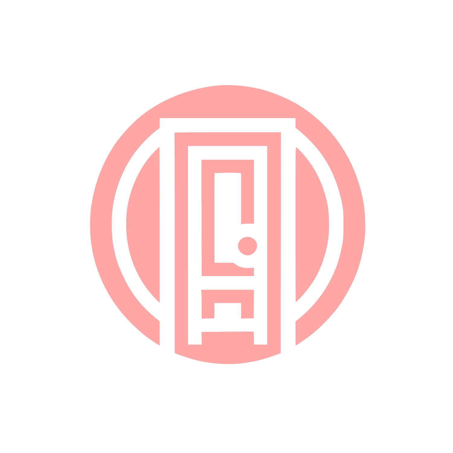 Door Logo #ffa6a6