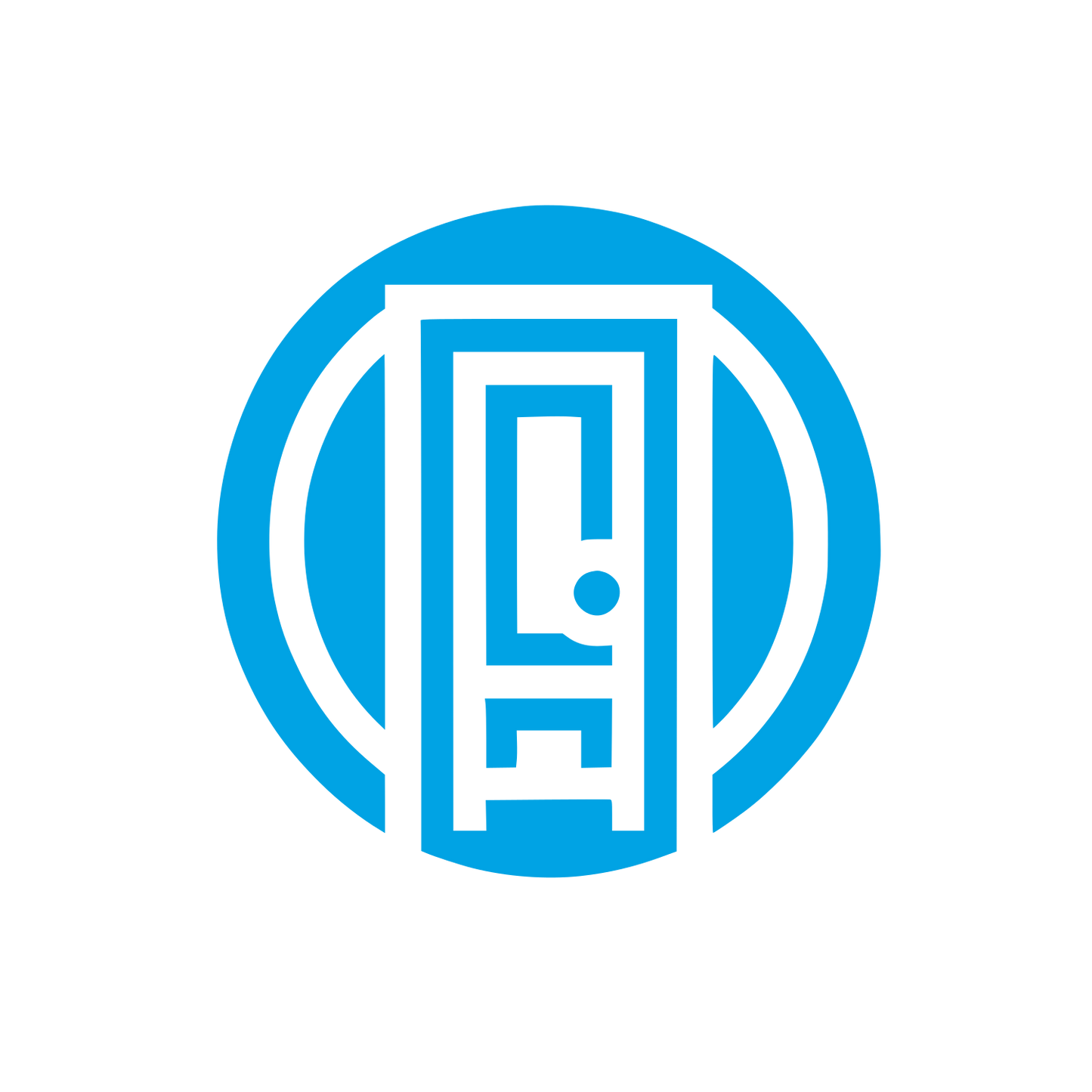 Door Logo #00a3e4