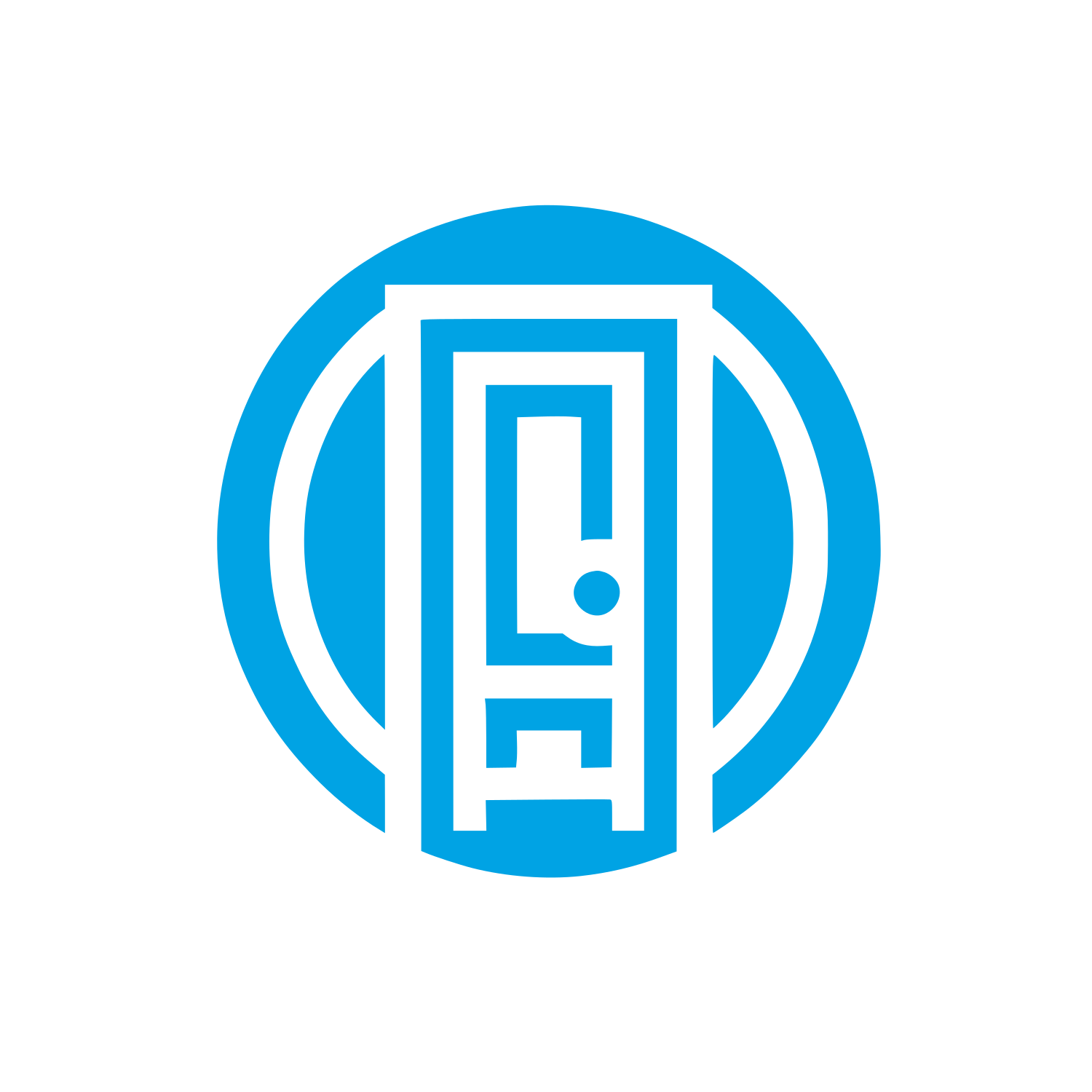 Door Logo #00a3e4