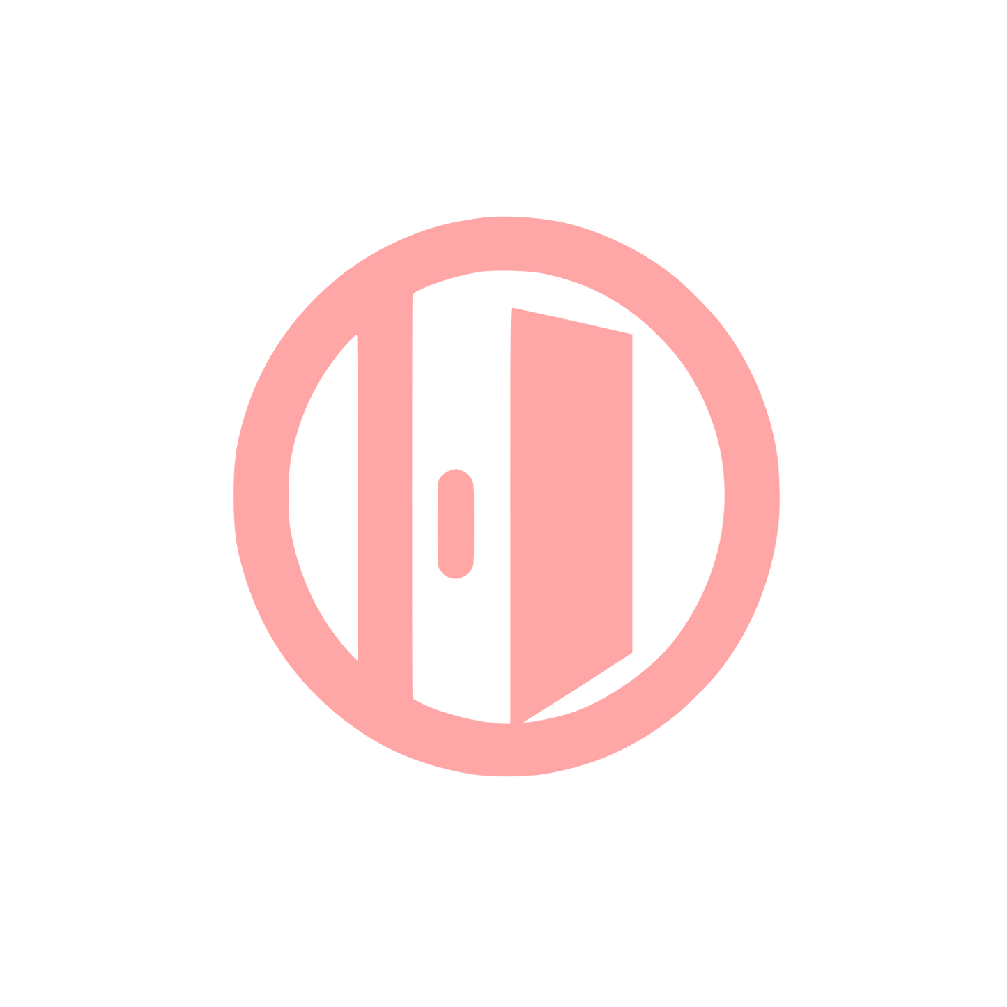 Door Logo #ffa6a6