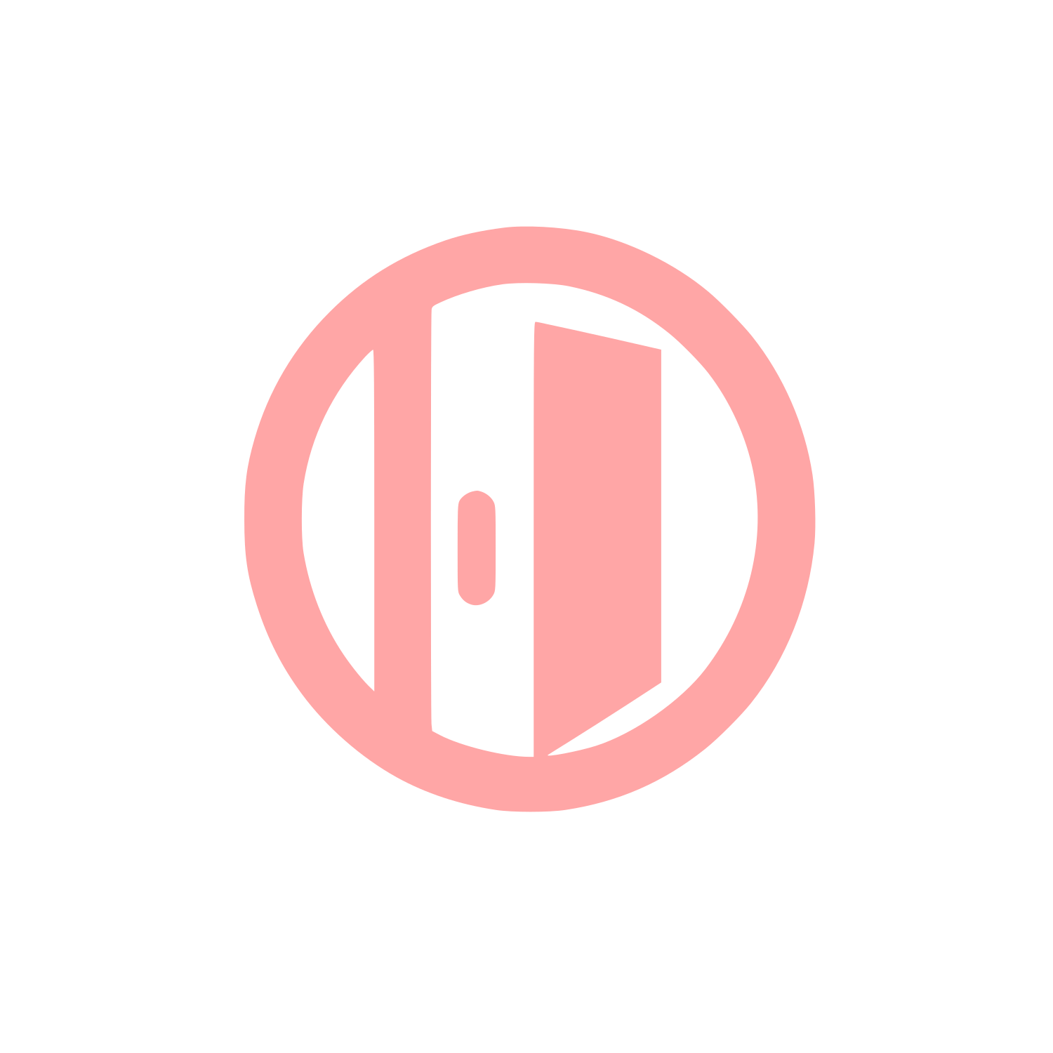 Door Logo #ffa6a6