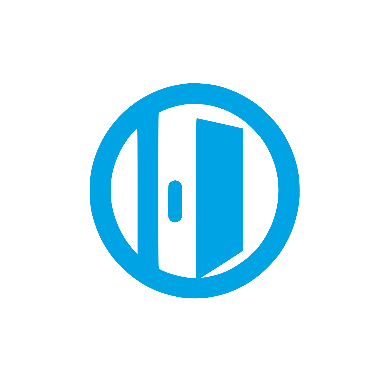Door Logo #00a3e4
