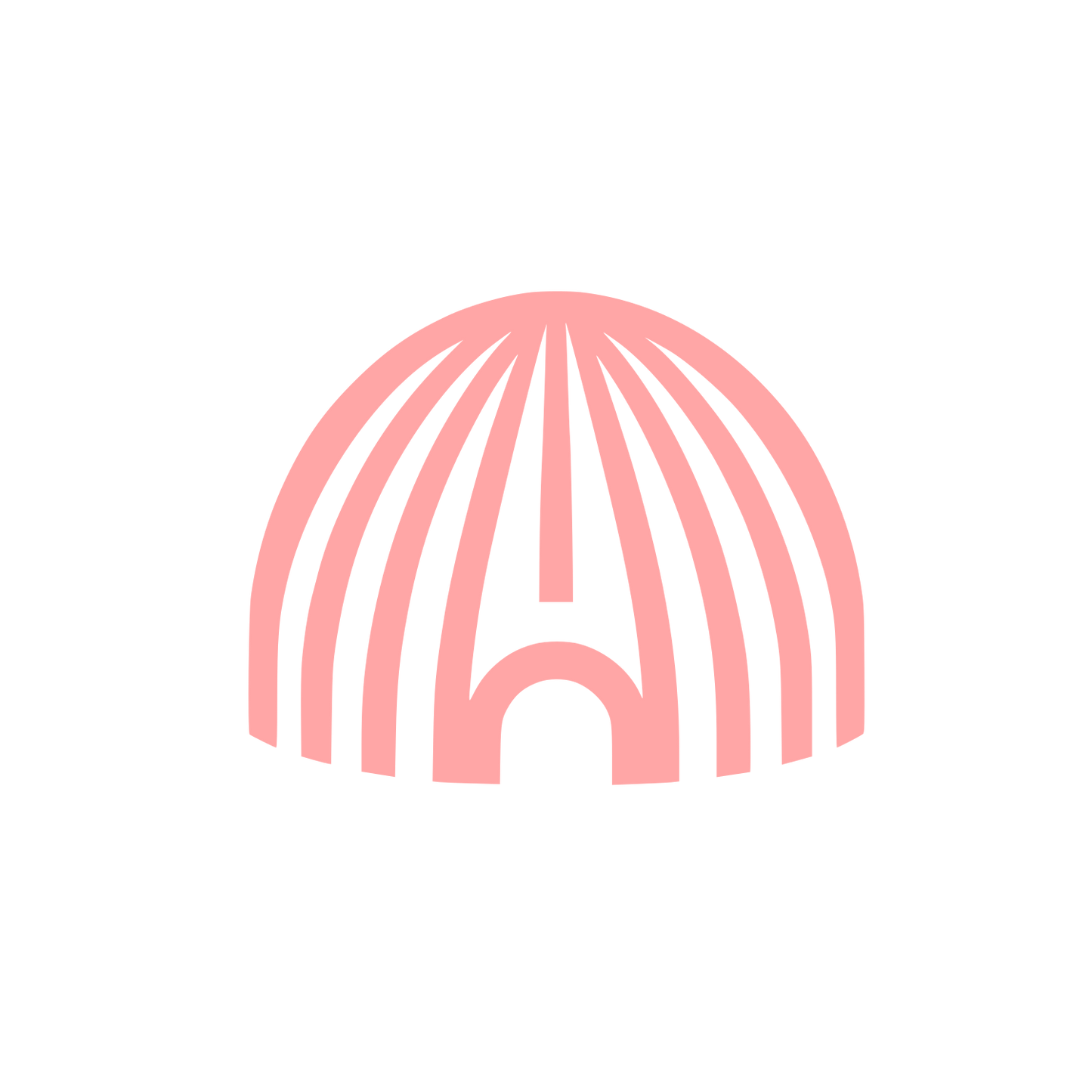 Dome Logo #ffa6a6