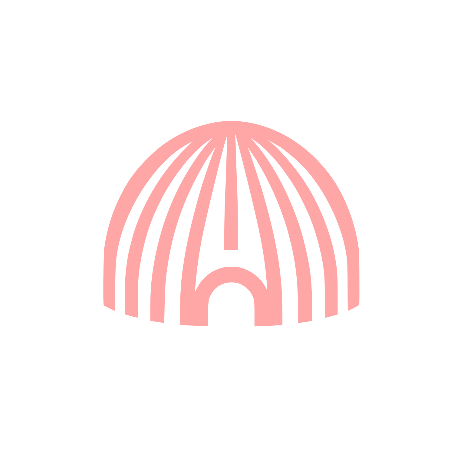 Dome Logo #ffa6a6