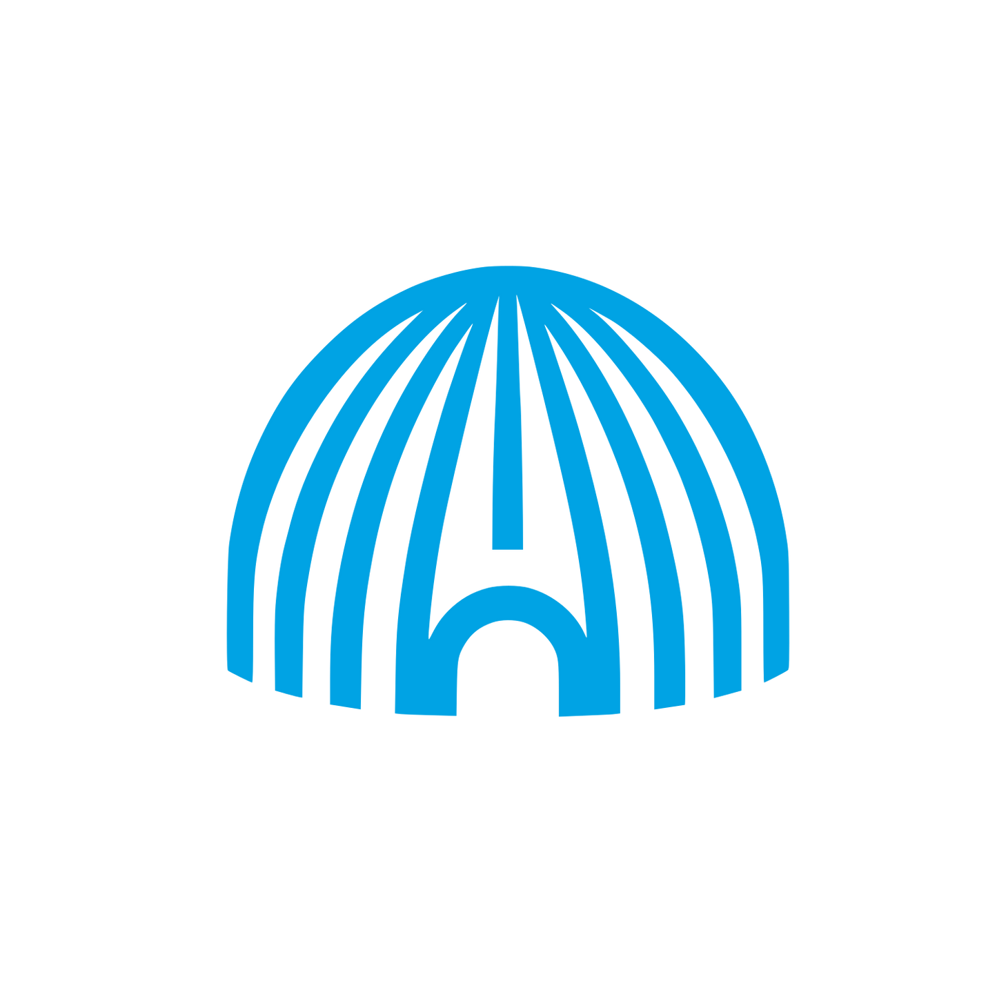 Dome Logo #00a3e4