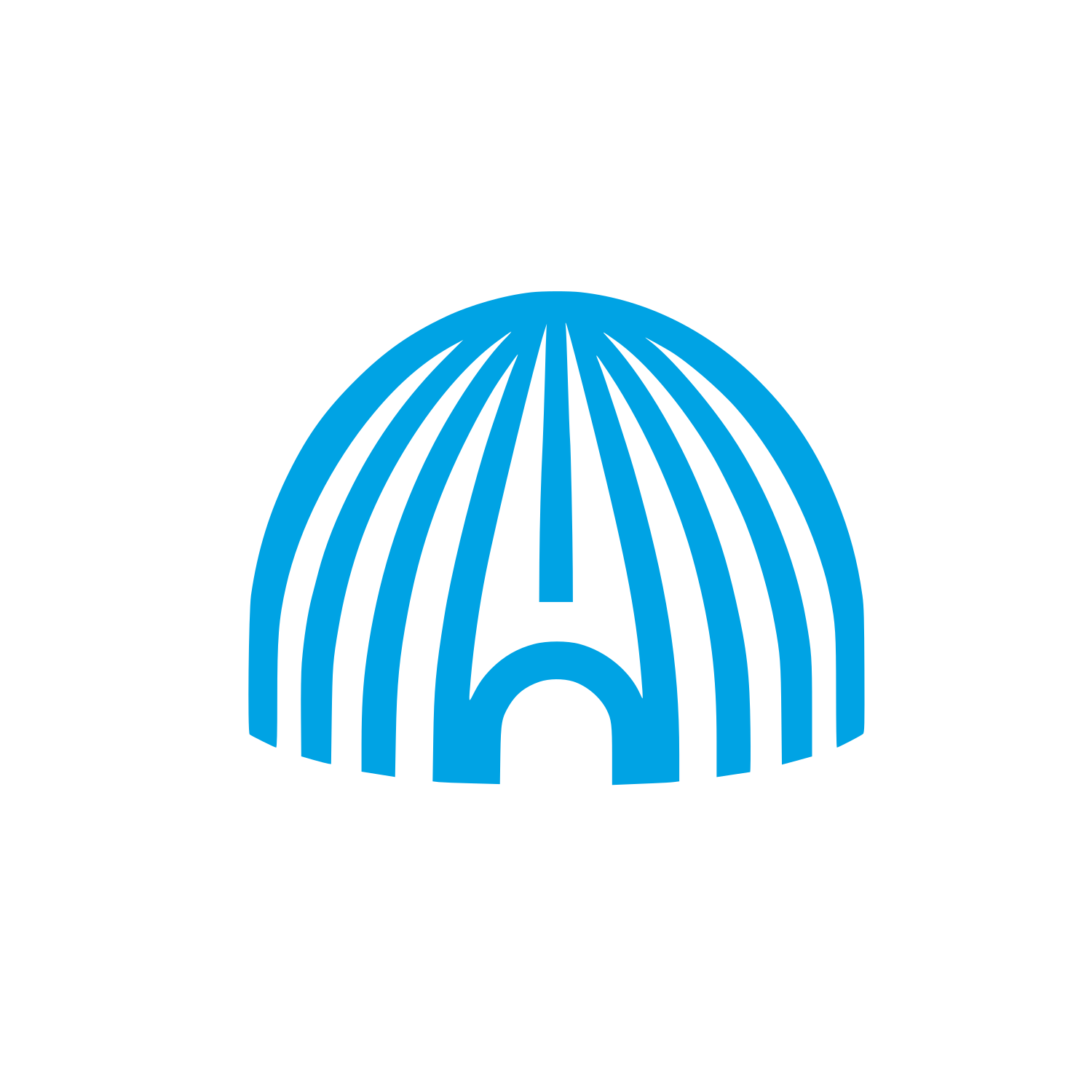 Dome Logo #00a3e4