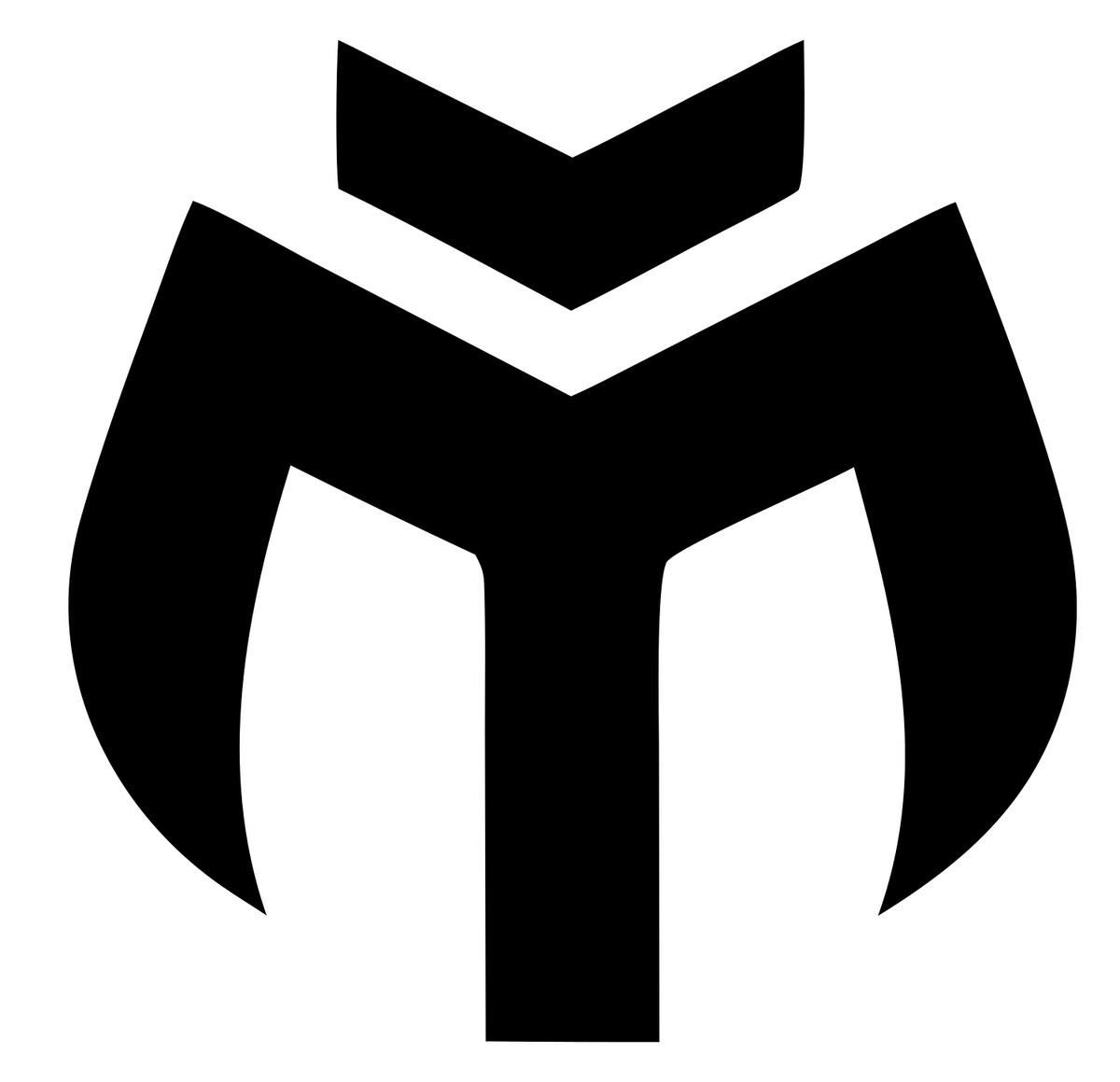 Bold Spartan Helmet MTB Mark #ffffff/#000000