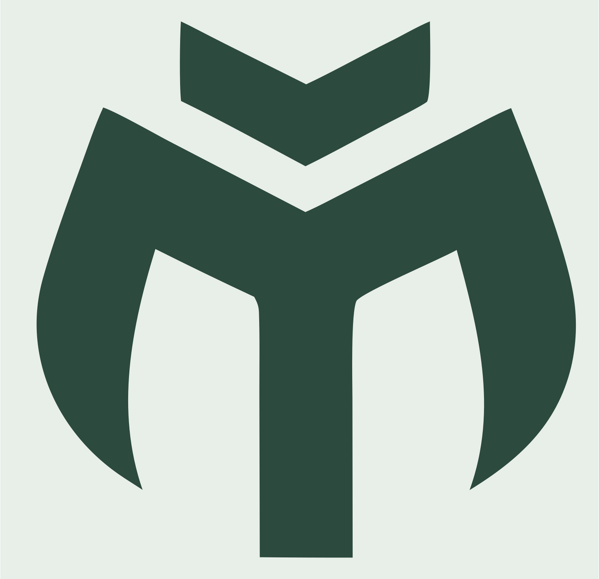 Bold Spartan Helmet MTB Mark #e8efe9/#2d4a3e