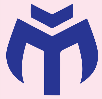Bold Spartan Helmet MTB Mark #fce4ec/#283593