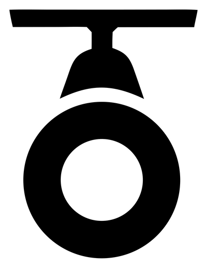 Bold Track Spotlight Wheel Mark #ffffff/#000000