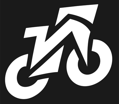 Monoline Cyclist Uphill Crest #1a1a1a/#ffffff