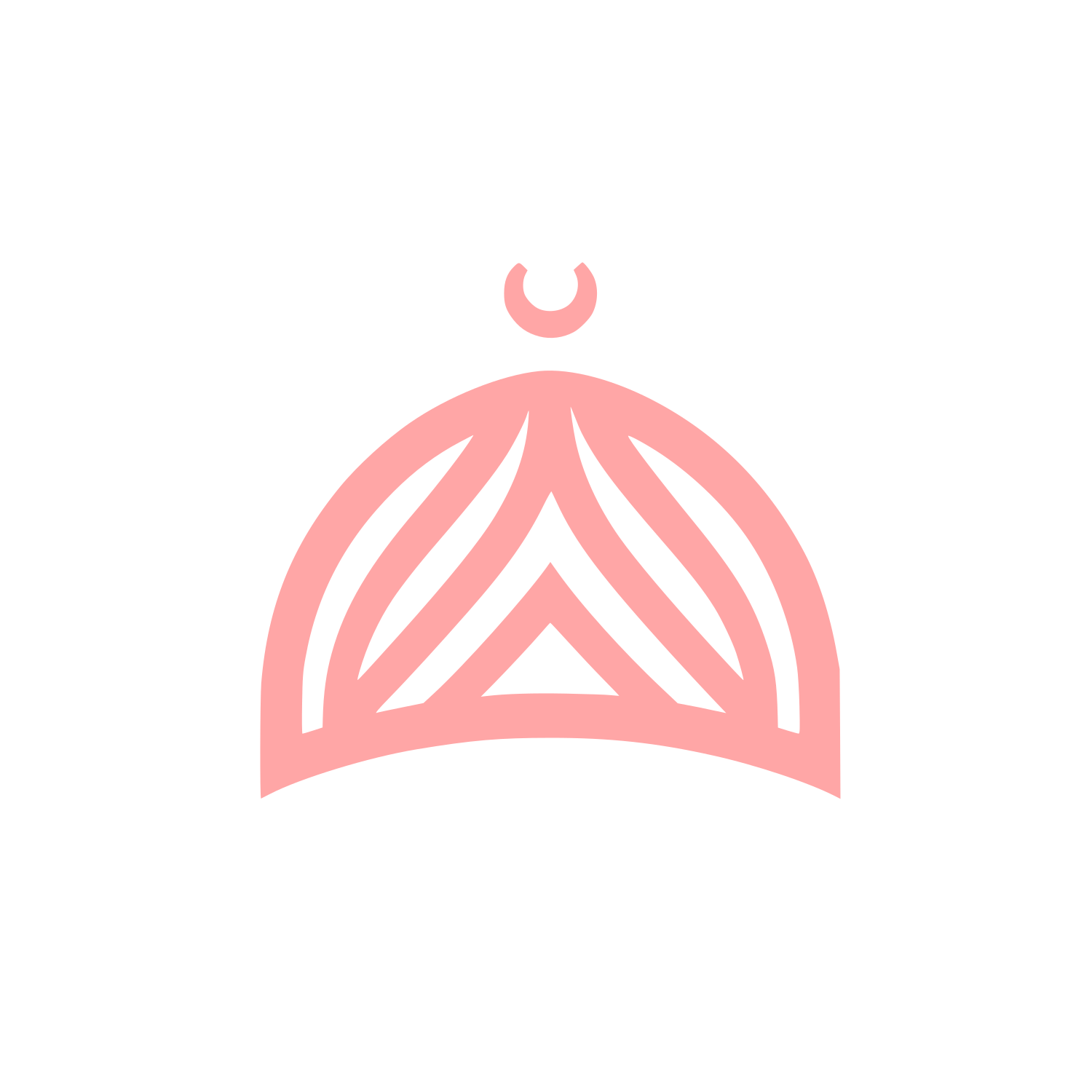 Dome Tent Logo #ffa6a6