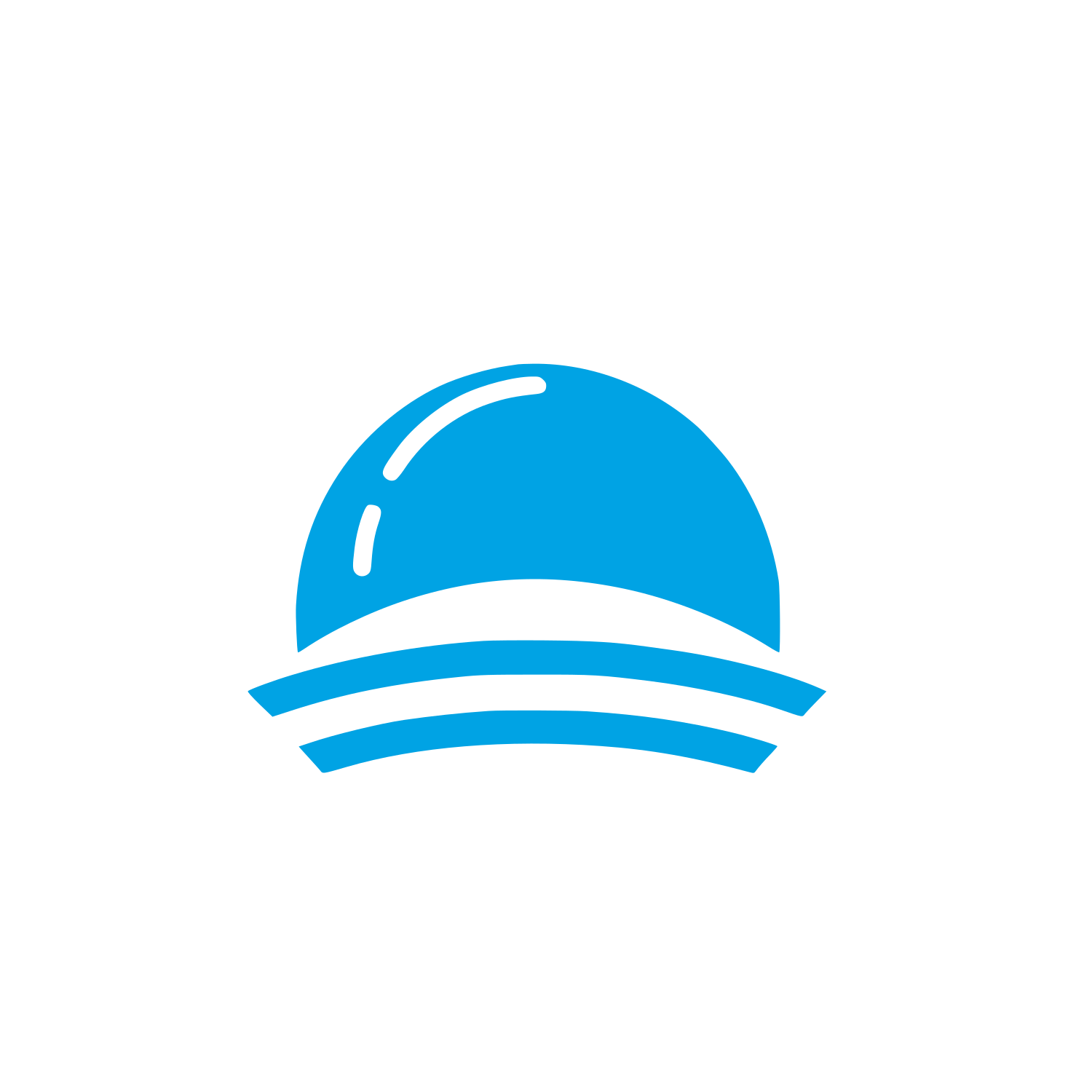 Spherical Logo Design #00a3e4