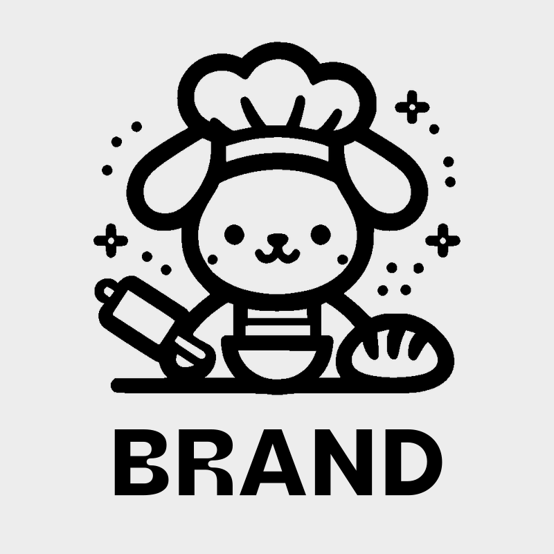 Cartoon Rabbit Chef Logo preview