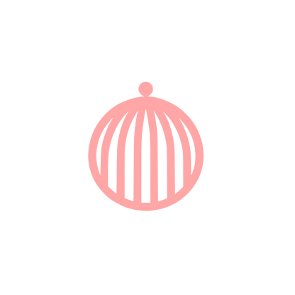 Black Cage Logo #ffa6a6