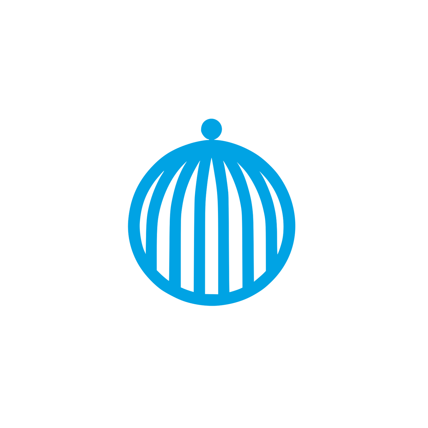 Black Cage Logo #00a3e4
