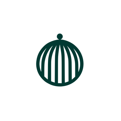 Black Cage Logo #003932