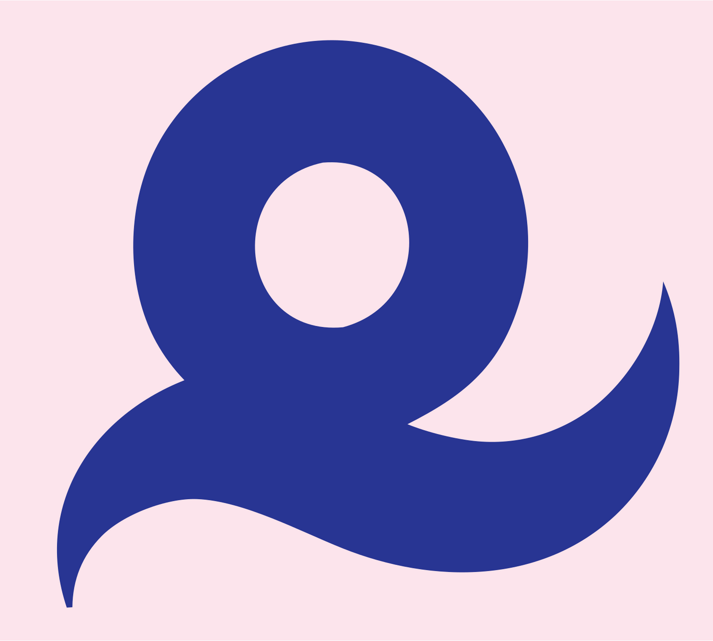 Bold Ring Tail Sushi Mark #fce4ec/#283593