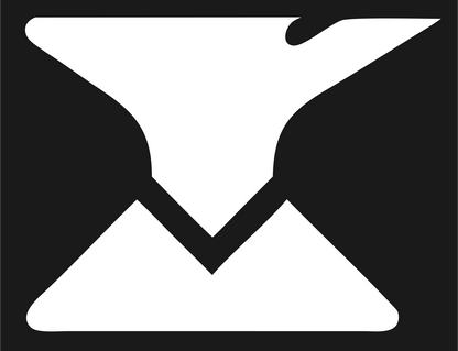 Bold Anvil Mountain Base Logo #1a1a1a/#ffffff
