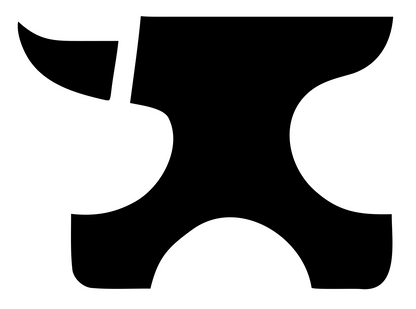 Bold Anvil Classic Mark #ffffff/#000000