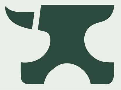 Bold Anvil Classic Mark #e8efe9/#2d4a3e