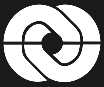 Bold Pretzel Loop Mark #1a1a1a/#ffffff
