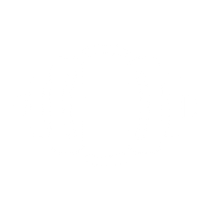 Fitness Dumbbell Logo #ffffff